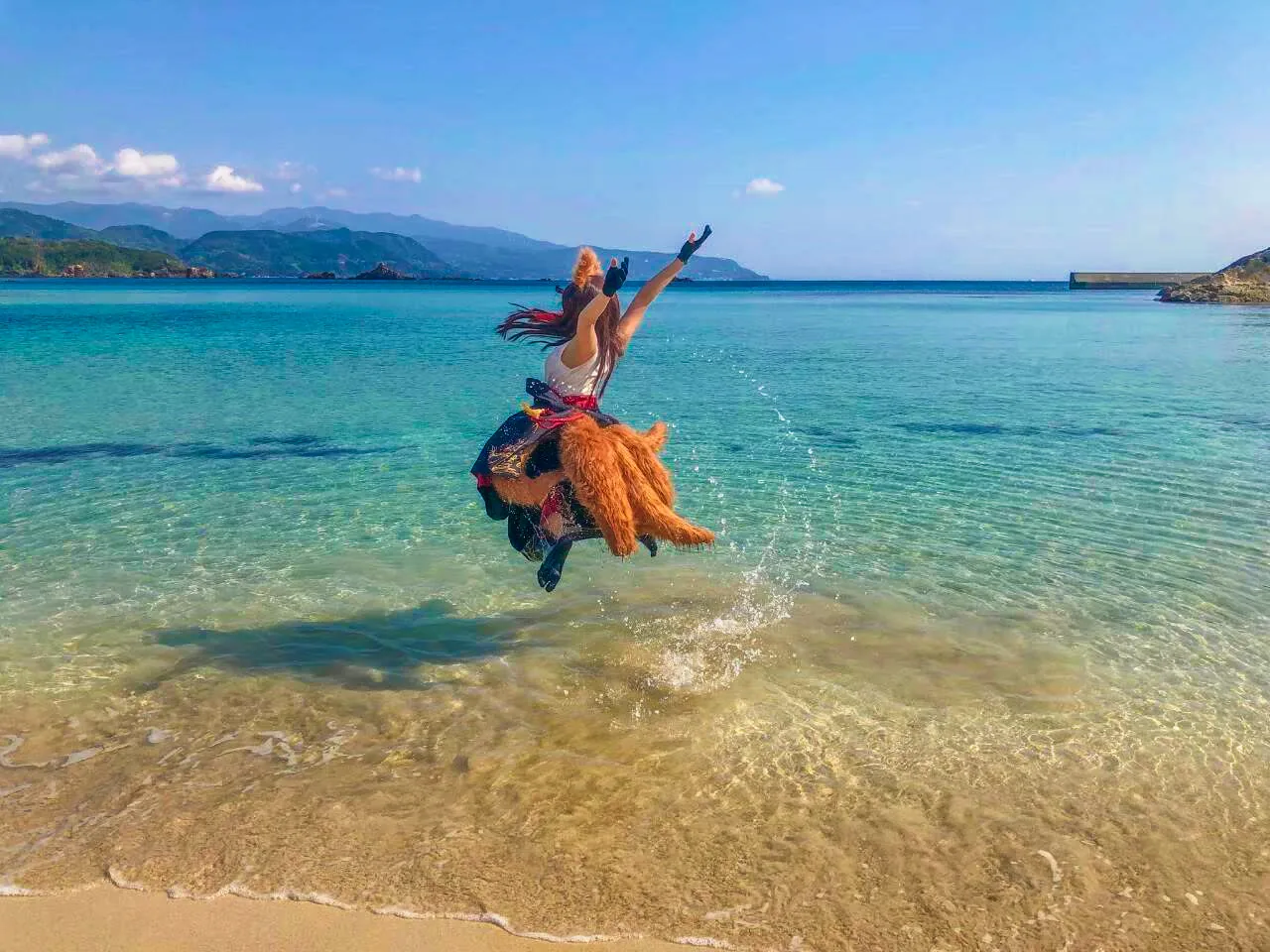 海沿いのロケーション